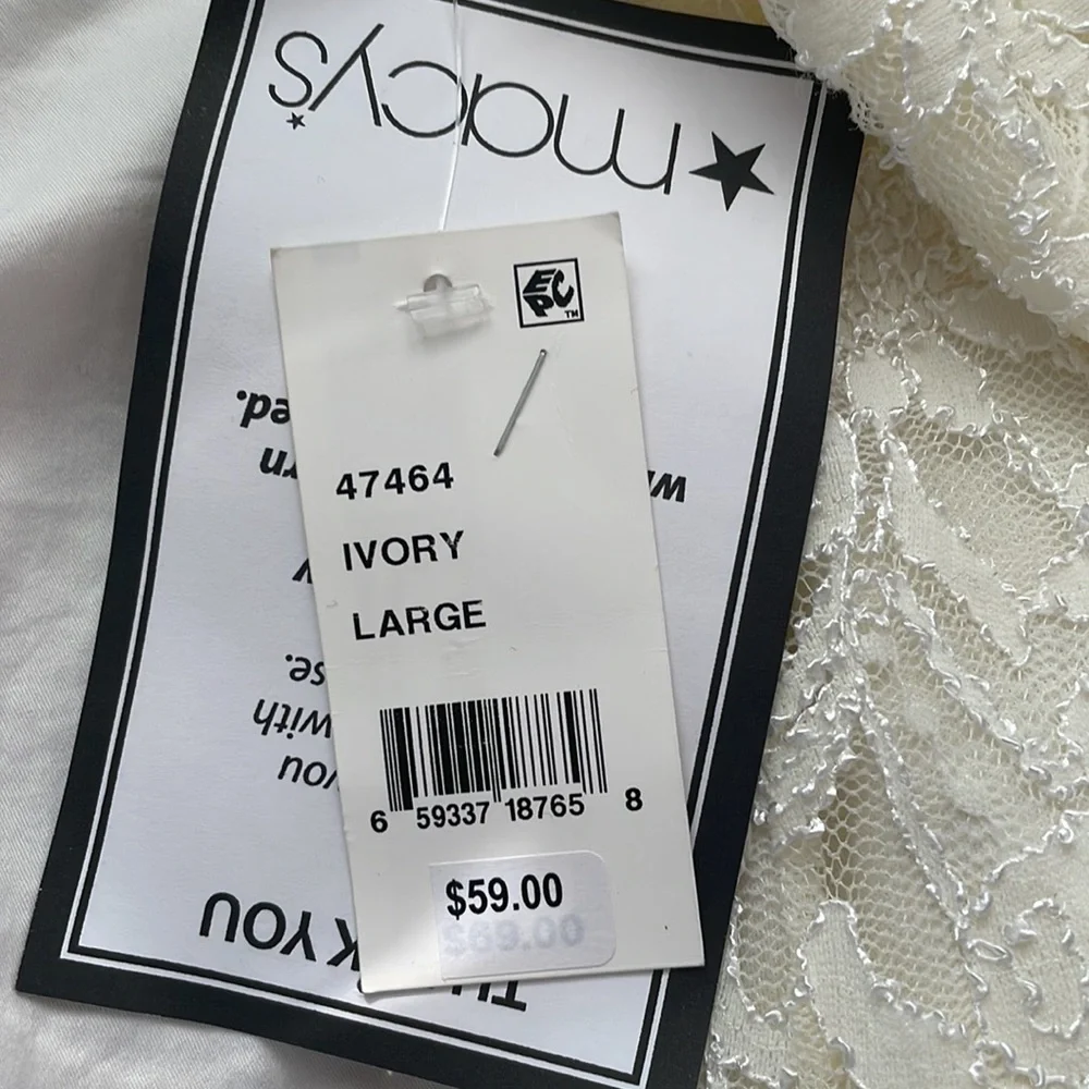 Macys lace sparkly dress- Large - Picture 5 of 5